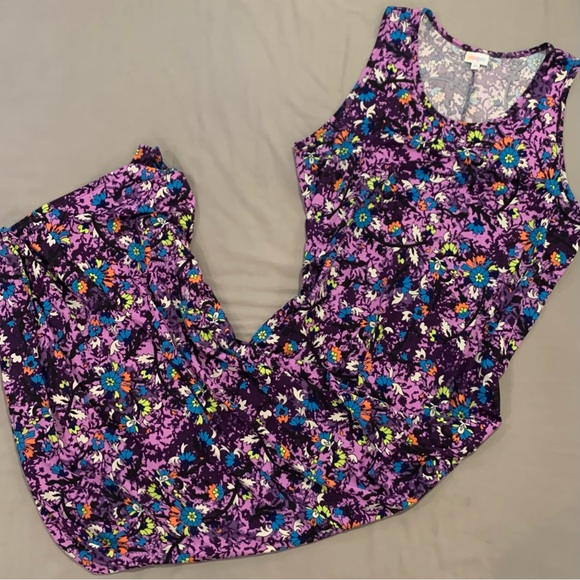 LuLaRoe Dani Maxi Dress - 3XL - Picture 1 of 3